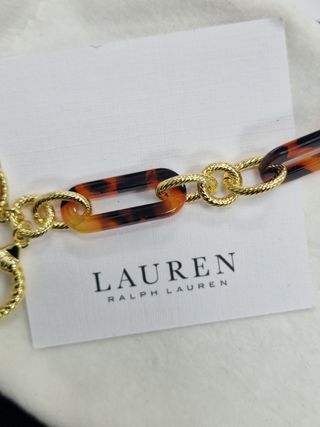 Bracciale Ralph Lauren Tortora e Oro Nuovo
