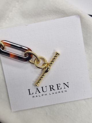 Bracciale Ralph Lauren Tortora e Oro Nuovo