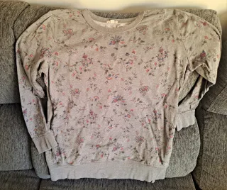 Sudadera GAP floral gris
