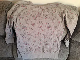 Sudadera GAP floral gris