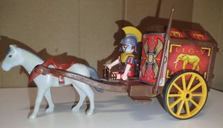 Playmobil Carro del Tesoro Romano