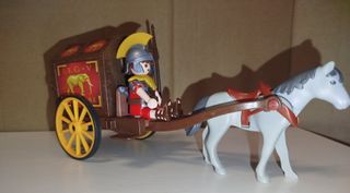 Playmobil Carro del Tesoro Romano