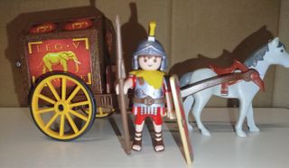 Playmobil Carro del Tesoro Romano
