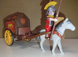 Playmobil Carro del Tesoro Romano