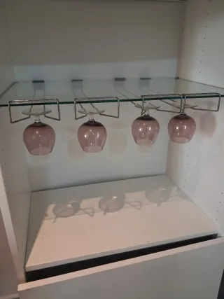 Mobile IKEA BESTÅ - Bar Vetrina con LED