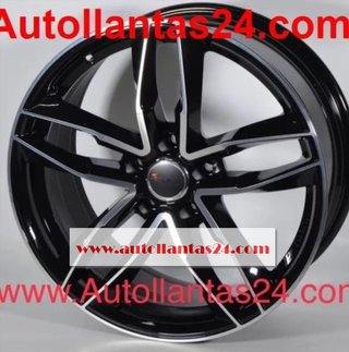 Juego 4 llantas para audi avus s6700 black