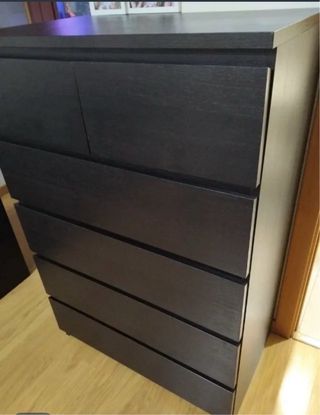 Cómoda Cajonera IKEA Malm 6 cajones
