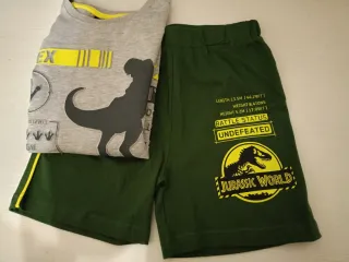 Conjunto infantil dinosaurios Jurassic World 4/5 a