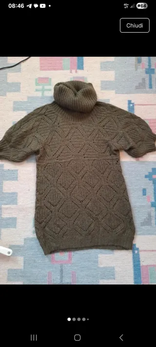 Maglione Sisley collo alto M