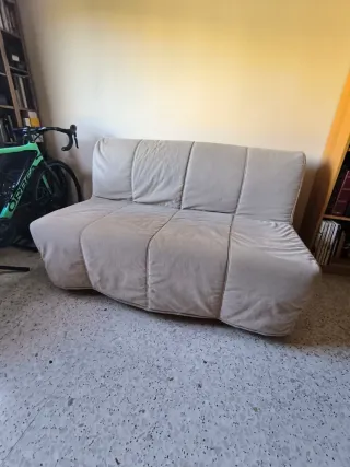 Divano letto Ikea Beige in tessuto