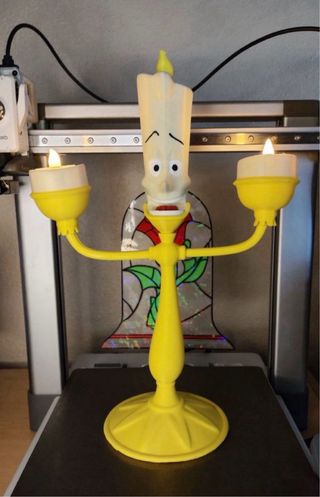 Pack Lumiere y Din Don - Bella y Bestia 3D