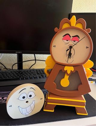 Pack Lumiere y Din Don - Bella y Bestia 3D