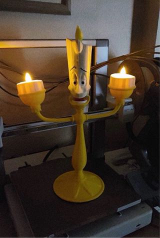 Pack Lumiere y Din Don - Bella y Bestia 3D