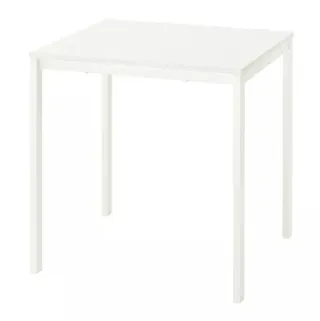 601705205 wasap Tavolo da Pranzo Ikea Bianco 74x74x75