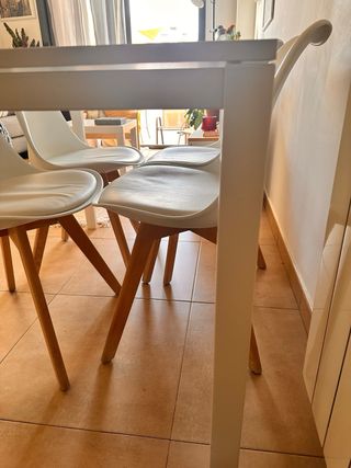 Mesa Comedor IKEA VIHALS Blanca