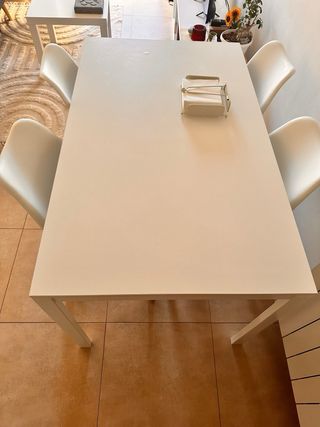 Mesa Comedor IKEA VIHALS Blanca