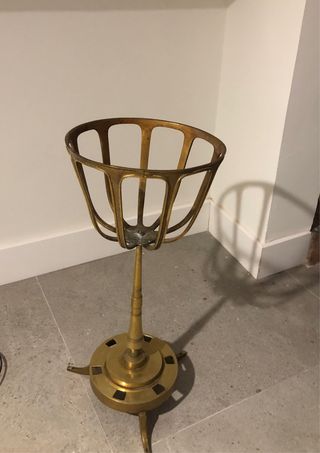 Macetero Art-Deco Bronce