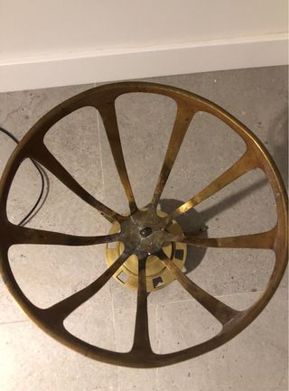 Macetero Art-Deco Bronce