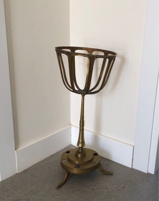 Macetero Art-Deco Bronce