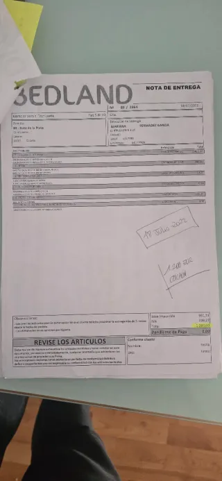 BEDLAND, mejor colchón deportistas