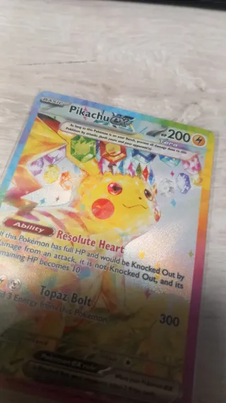 Carta Pokémon Pikachu ex 238/191