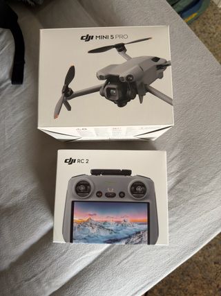 DJI Mini 5 Pro PACK COMPLETO + seguro!!!
