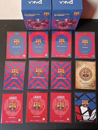 Carta FC Barcelona Daka Numerada
