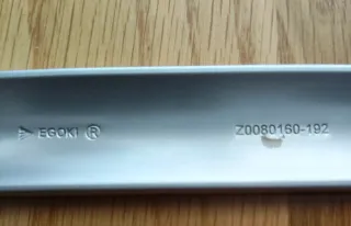 Tirador moderno plateado para cocina