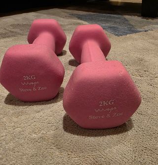 Juego de pesas 2kg y 1Kg