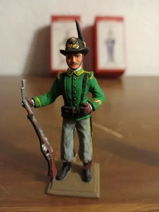 2 Soldatini Piombo Cassandra con Scatola