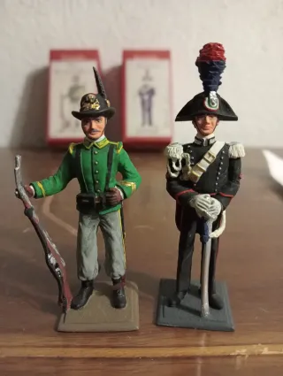 2 Soldatini Piombo Cassandra con Scatola