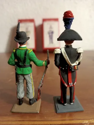 2 Soldatini Piombo Cassandra con Scatola