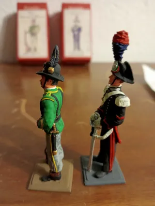 2 Soldatini Piombo Cassandra con Scatola