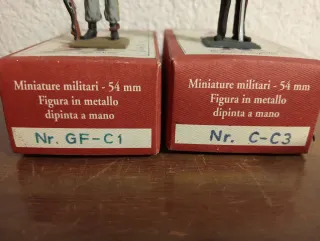 2 Soldatini Piombo Cassandra con Scatola