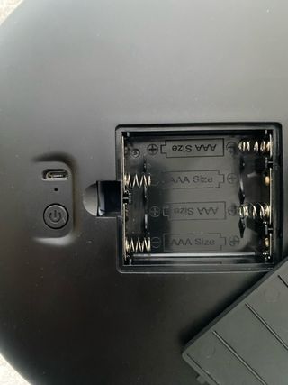 Espejo aumento con anillo de iluminación LED