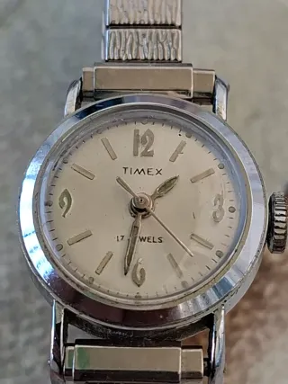 Orologio Timex Argento Bianco Donna