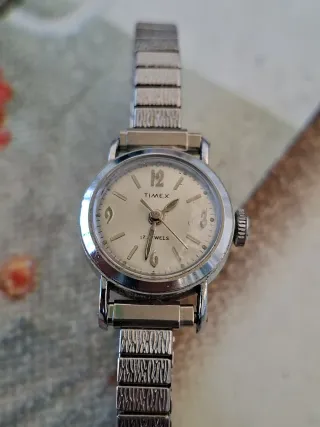 Orologio Timex Argento Bianco Donna