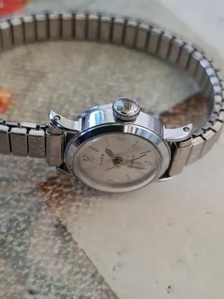 Orologio Timex Argento Bianco Donna