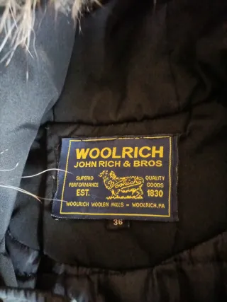 Giubbotto invernale Woolrich taglia 36