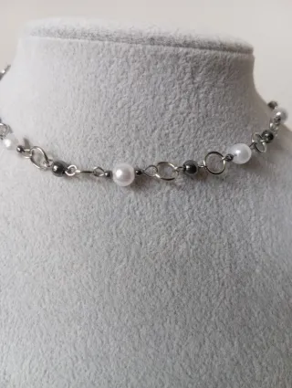 Girocollo Choker "DARK ACADEMIA" in acciaio inox