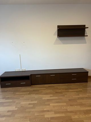 Muebles de salón modulares + estantería a juego