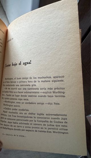 Libro El misterio de la sirena desaparecida