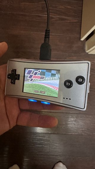 PRECIO NO NEGOCIABLE GRACIAS Game Boy Micro Plata