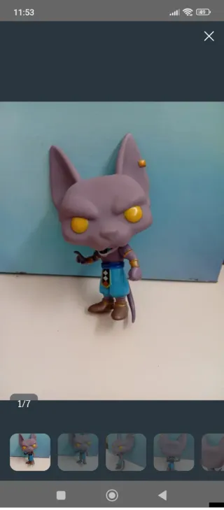 Lote Funkos Dragon Ball Z sin caja