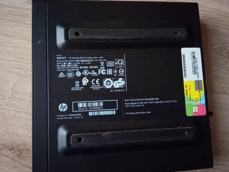 HP EliteDesk 800 G2 Mini TPC-P055 afbeelding 3