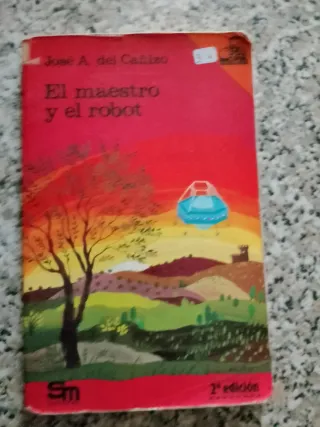 Libro el maestro y el robot José A. Del cañizo