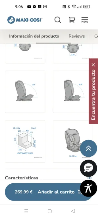 Silla de coche Chico