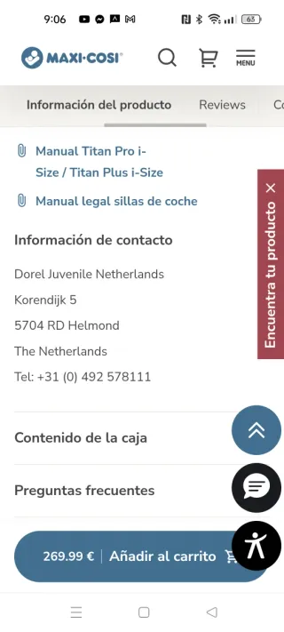 Silla de coche Chico