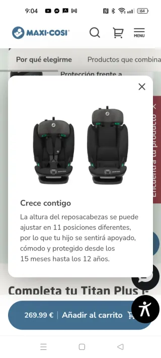 Silla de coche Chico