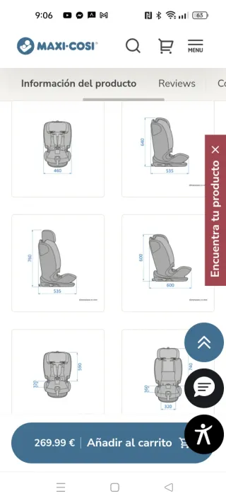 Silla de coche Chico